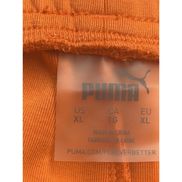 PUMA Men's Dime Shorts Tigerlily -America Beauty Size XL - Picture 5 of 6